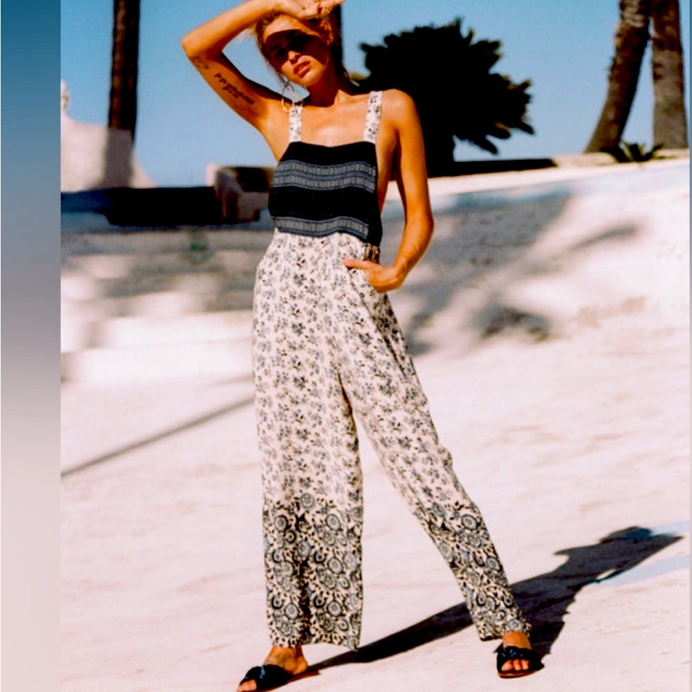 Spell Elle Pantsuit in Indigo